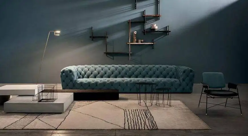 Modern Luxe Living Room Set 2pcs